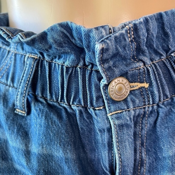 American Eagle distressed mom shorts elastic waistband size XS - Picture 5 of 9